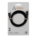 Sbox Type C - Type C M/M 1m black TYPEC-1-B Sbox Type C - Type C M/M 1m black TYPEC-1-B
