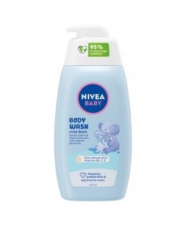 Nivea Baby Body Wash Mild Bath 450ml