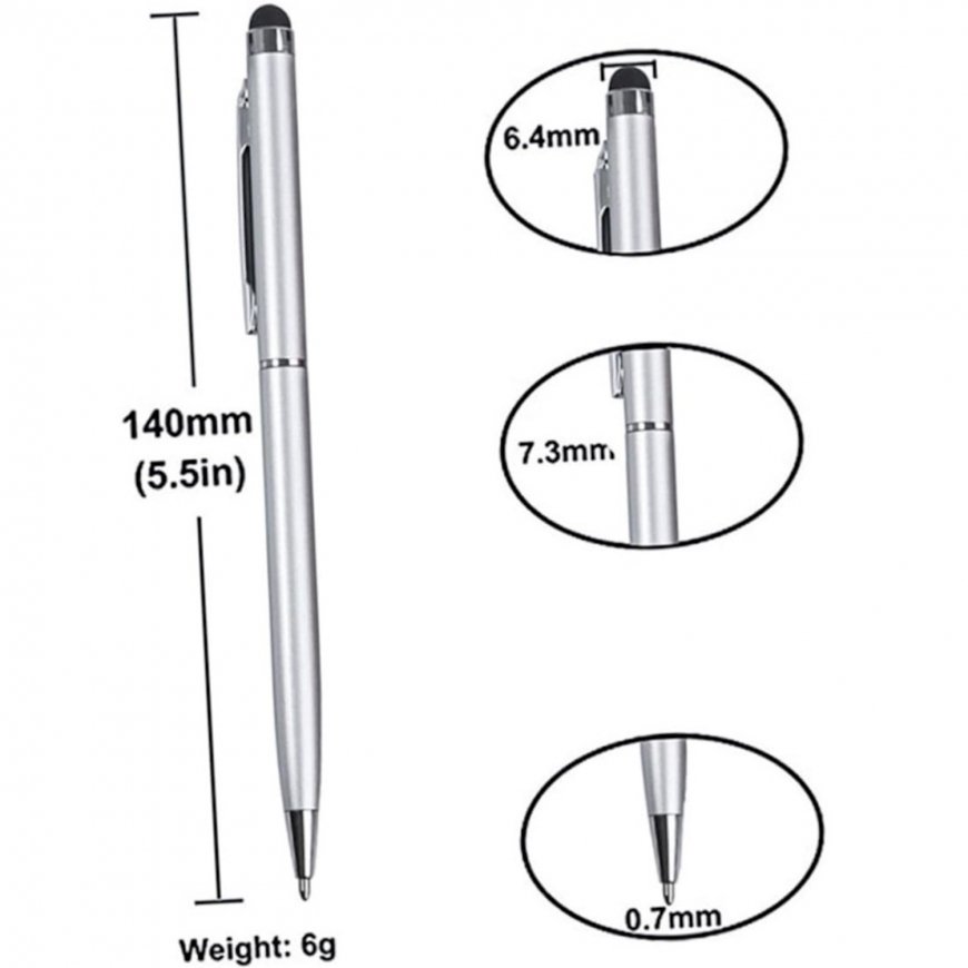 iLike PN1 Universal 2in1 Mahtuvuslik puutetundlik stilus koos pa – 3