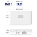 Elight T1 Настенный светодиодный светильник с двойным проекционн Elight T1 Настенный светодиодный светильник с двойным проекционн