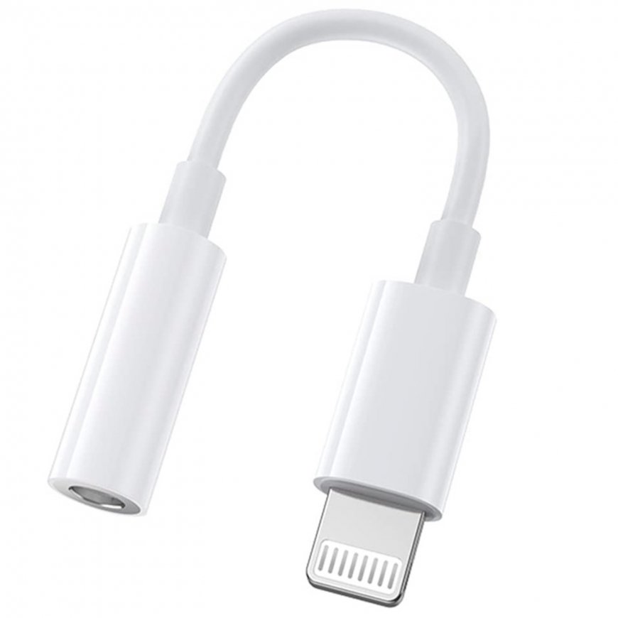 iLike AX5 Turīgs TPE audio vads adapteris no Lightning vīrišķis