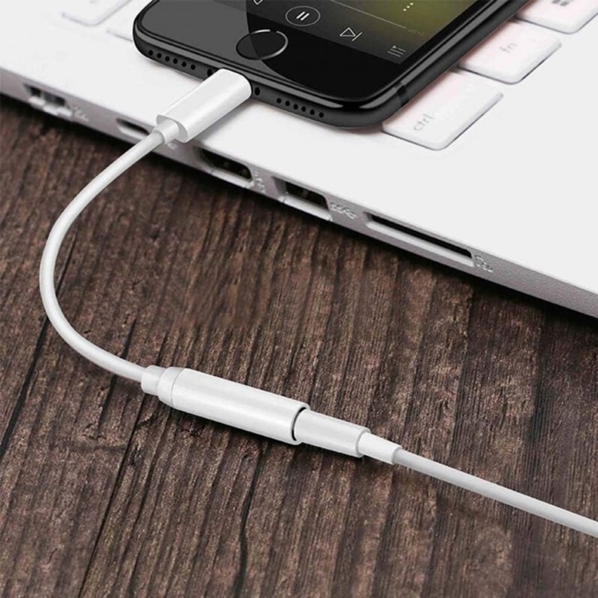 iLike AX5 Durable TPE Audio Cable Adapter from Lightning male to – 5
