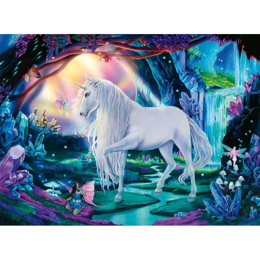 Ravensburger Dėlionė 300 vnt. - Magiškasis vienaragis miške – 2