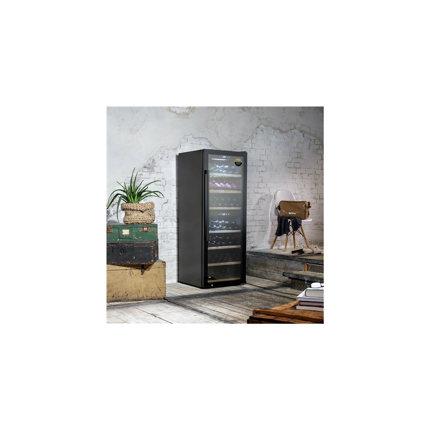 Caso | Smart Wine Cooler | Exclusive wine 126 | Energy efficiency class G | Freestanding | Bottle capacity 126 bottles | Cooling – 4