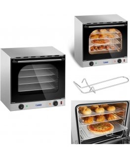 Royal Catering Piec oven konwekcyjny 4-poziomowy 2400 W + 4 x Tacka