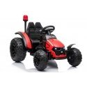 Lean Cars Electric Ride On Tractor HZB-200 with Trailer Raudona Lean Cars Electric Ride On Tractor HZB-200 with Trailer Raudona