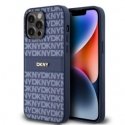 DKNY PU Leather Checkered Pattern and Stripe Case for iPhone 14 DKNY PU Leather Checkered Pattern and Stripe Case for iPhone 14