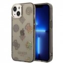 DKNY PU Leather Checkered Pattern and Stripe Case for iPhone 14 DKNY PU Leather Checkered Pattern and Stripe Case for iPhone 14