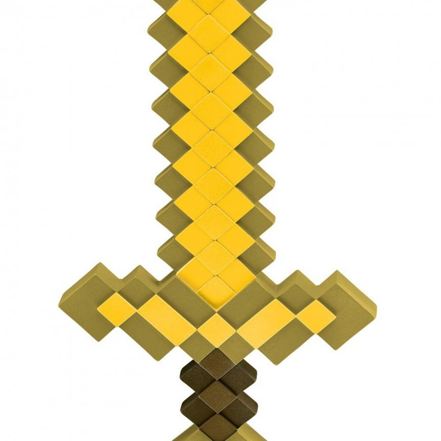 Jakks Pacific Disguise Minecraft Sword, Gold