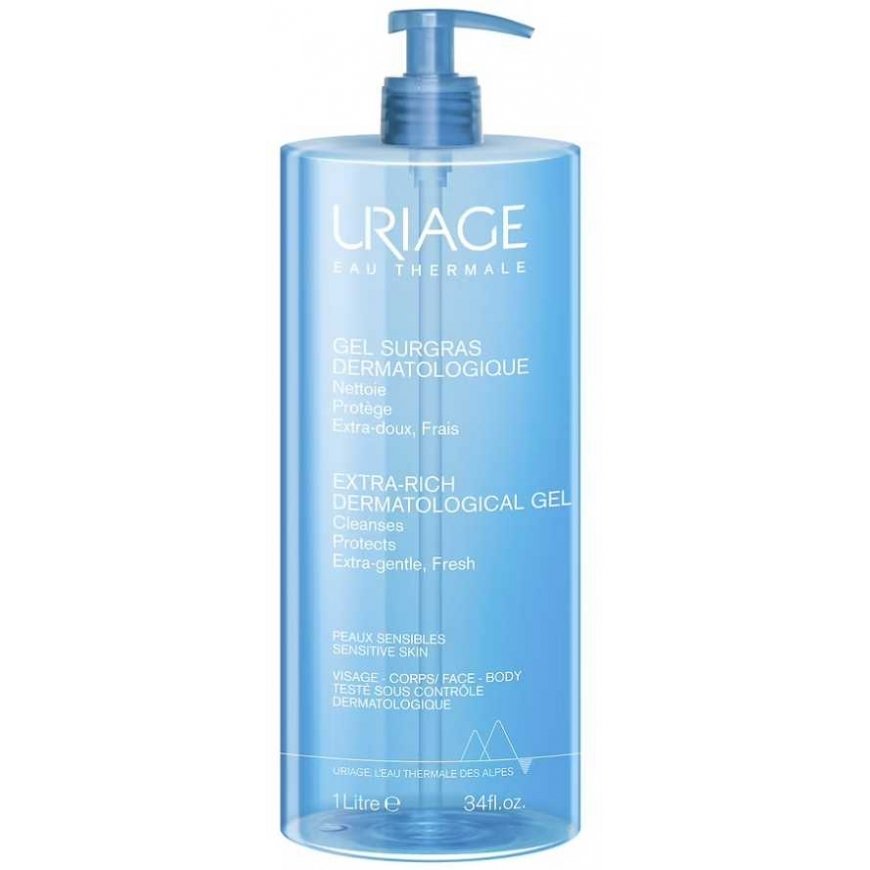 "Uriage Surgras dermatological gel 1000ml – 2