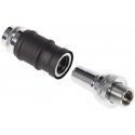 Alphacool ES Schnellverschluss, BLH1A Set, IG-IG, mit Schottverschraubung Alphacool ES Schnellverschluss, BLH1A Set, IG-IG, mit Schottverschraubung