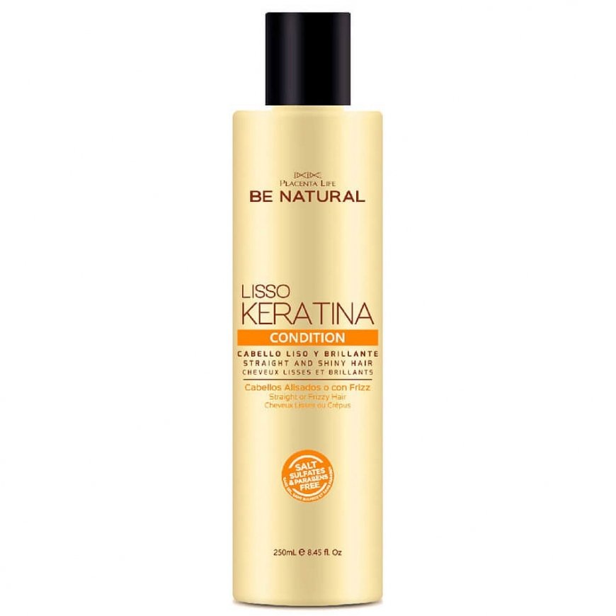 Placenta Life Be Natural Lisso Keratina Conditioner for Straight