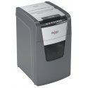 Rexel Optimum AutoFeed+ 130X dokumentų naikiklis Kryžminis 55 dB 22 cm Juoda, Sidabras
