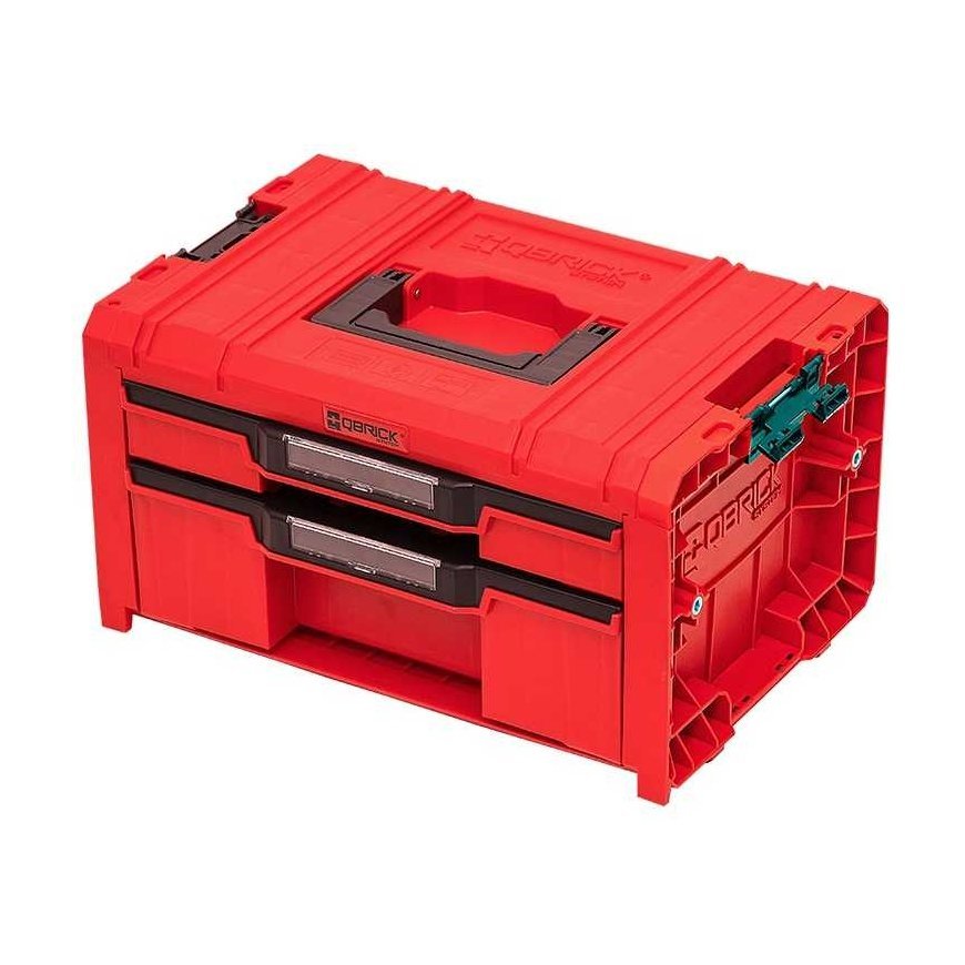 Q-Brick Toolbox Qbrick SKRQPROD2E2CCZEPG011 with 2 drawers