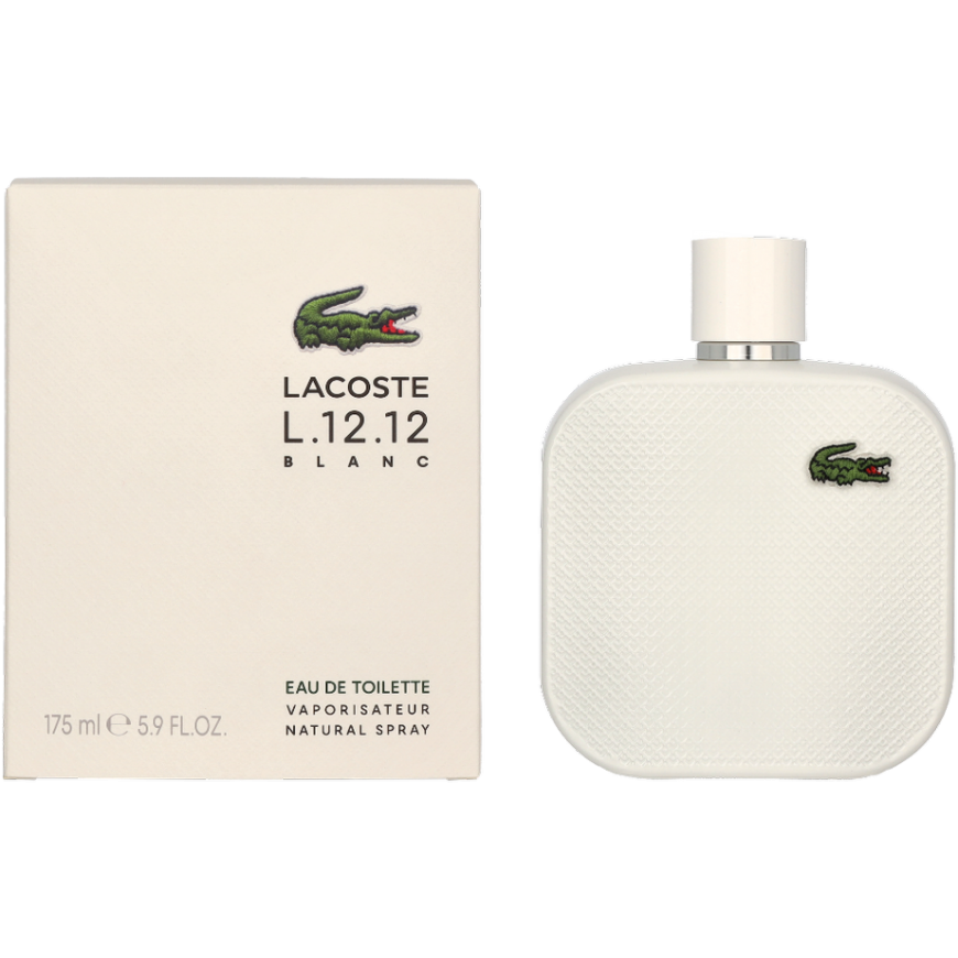 Lacoste L.12.12 Blanc Men Eau De Toilette Spray, 175 ml – 3