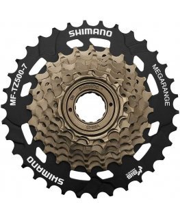 Galinis žvaigždžių blokas Shimano MF-TZ500 MegaRange 7-speed (užsukamas)