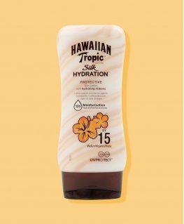 Hawaiian Tropic Silk Hydration Protective Sun Lotion SPF 15 Sunscreen lotion Тело 12 h Взрослые