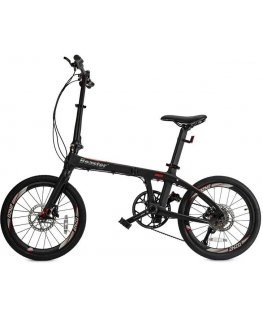 Beaster Scooter Karboninio rėmo dviratis, BS127B, juodas