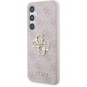 Original GUESS GUHCS24S4GMGPI Front Panel Case for Samsung S24 (Leather 4G Metal Logo/Pink) Original GUESS GUHCS24S4GMGPI Front Panel Case for Samsung S24 (Leather 4G Metal Logo/Pink)