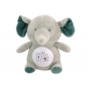 Lean Toys Teddy Bear Elephant Sleeping Melodies Light Star Projector Gray Lean Toys Teddy Bear Elephant Sleeping Melodies Light Star Projector Gray