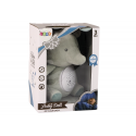 Lean Toys Teddy Bear Elephant Sleeping Melodies Light Star Projektorius Gray Lean Toys Teddy Bear Elephant Sleeping Melodies Light Star Projektorius Gray
