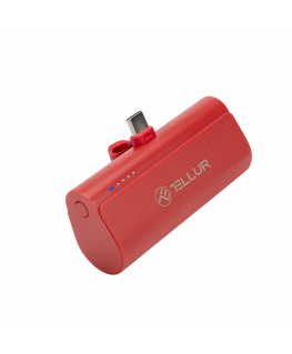Tellur PD202 Powerbank 5000mAh red