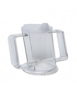 Mug for a disabled person transparent