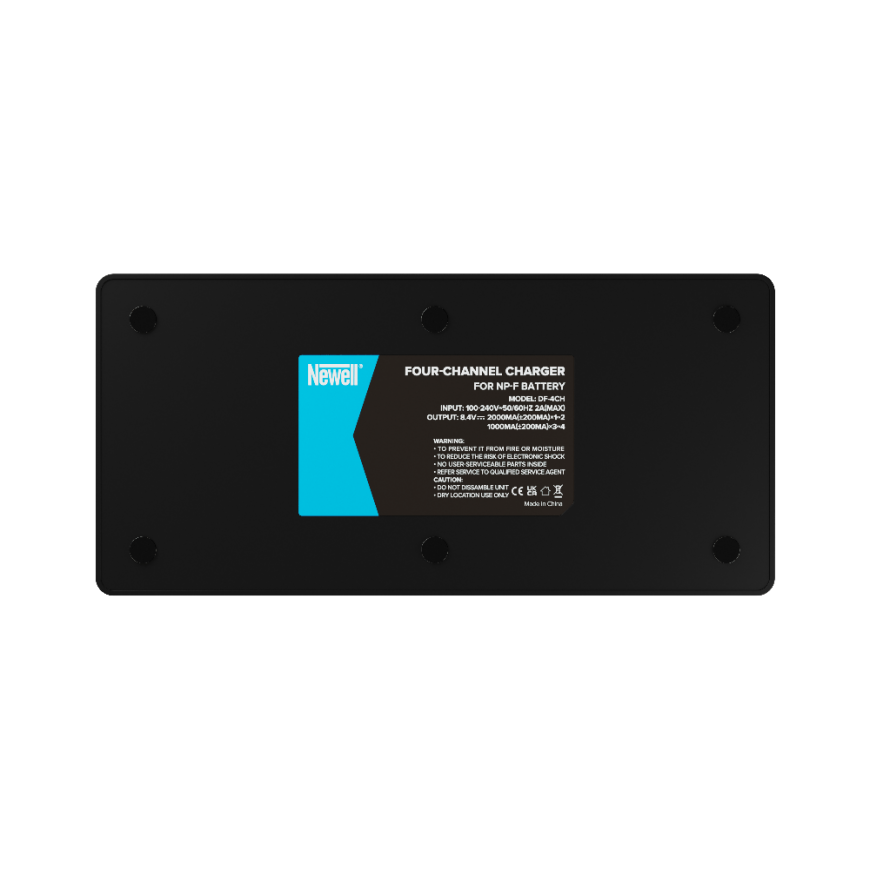 Newell DF-4CH four-channel charger for NP-F batteries for Sony – 3