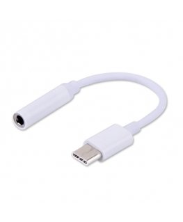 Savio AK-35 дата-кабель мобильных телефонов Белый 0,12 m USB C 3,5 мм