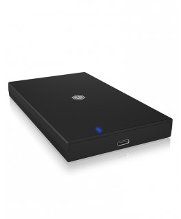 ICY BOX IB-200T-C3 Kõvaketta korpus Must 2.5"