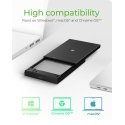 ICY BOX IB-200T-C3 Корпус твердотельного диска Черный 2.5" ICY BOX IB-200T-C3 Корпус твердотельного диска Черный 2.5"