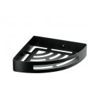 Shower shelf GEDY NERVA 247914, 210×45×210 mm, black