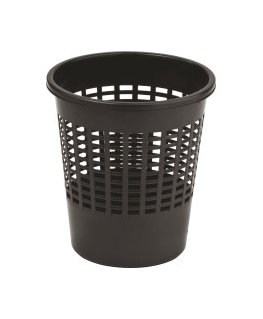 Paper basket 10L black
