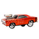 Lean Toys Remote Control Car 1:18 Drift 360 Lights Sounds Red