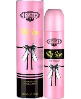 Cuba My Love EDP perfumed water for women, 100 ml