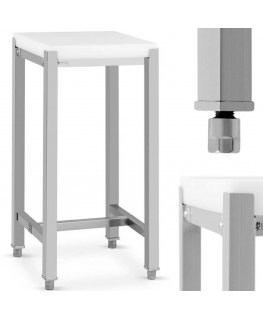 Royal Catering Kloc masarski rozbiorowy with polyethylene on table base 40 x 40 x 88 cm