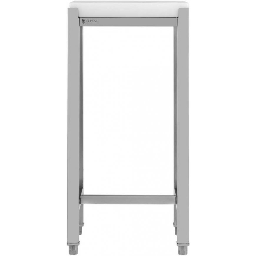 Royal Catering Kloc masarski rozbiorowy su polietylenu na stalowej podstawie 40 x 40 x 88 cm – 5