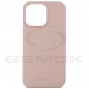 Mercury Silicone iPhone 15 Pro Max 6,7" różowo-piaskowy|pink-san