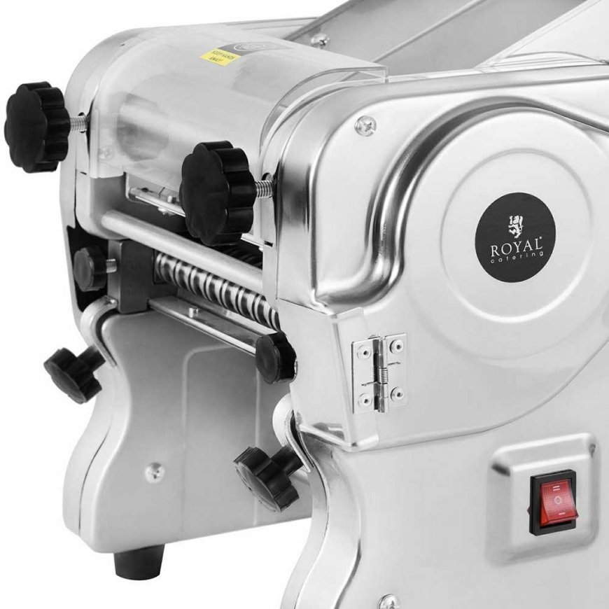 Royal Catering Maszynka krajalnica do wyrobu makaronu elektrinė ze stali nierdzewnej 230 V 550 W 180 mm – 5