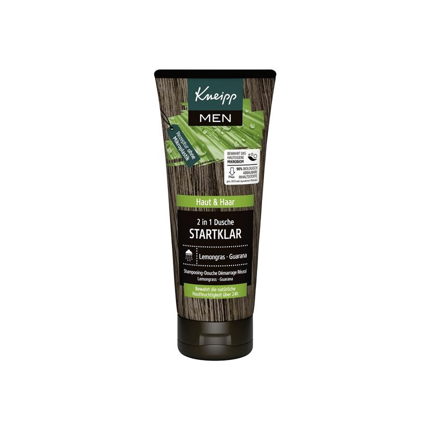 Men Ready to Go 2 in 1 Body Wash Lemongrass & Guarana