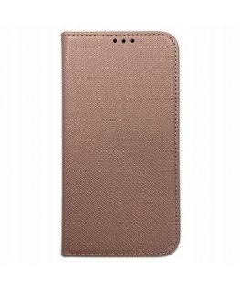Etui Smart Magnet book Xiaomi Redmi Note 13 Pro+ 5G różowo-złoty