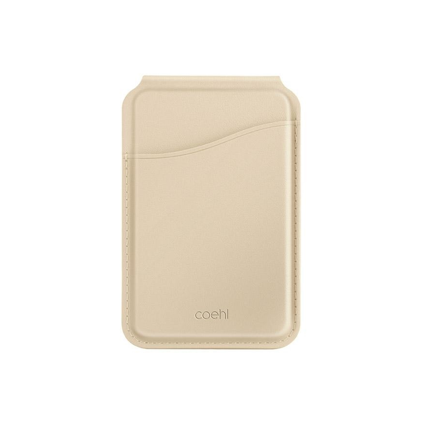 Case UNIQ Coehl Esme magnetic portfolio with mirror and support cream/cream