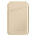 Case UNIQ Coehl Esme magnetic portfolio with mirror and support cream/cream
