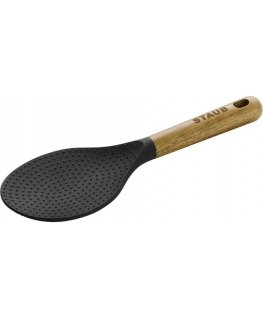 Staub 40503-109-0 konditorejas izstrādājumu ota Silikons Melns, Koks