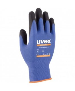 Uvex 60027 Workshop gloves Anthracite, Blue Elastane, Polyamide 1 pc(s)