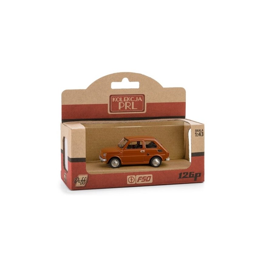 Daffi Vehicle PRL Fiat 126p brown