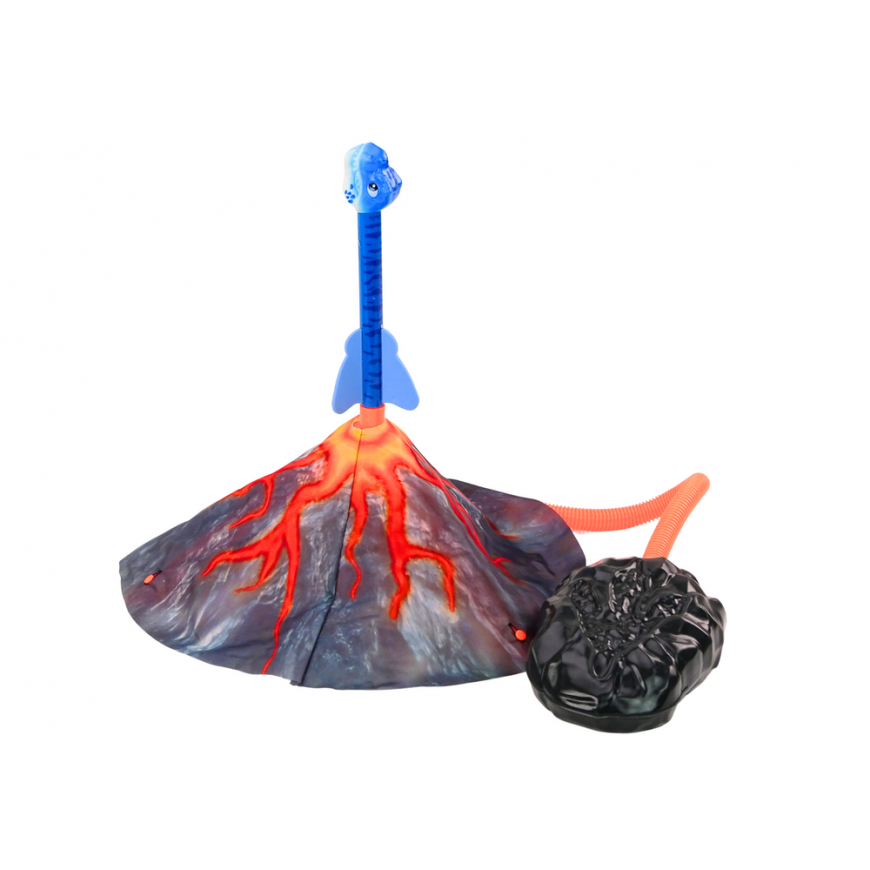 Lean Toys Dinosaurs Volcano Adjustable Rocket Launcher Game Set – 2