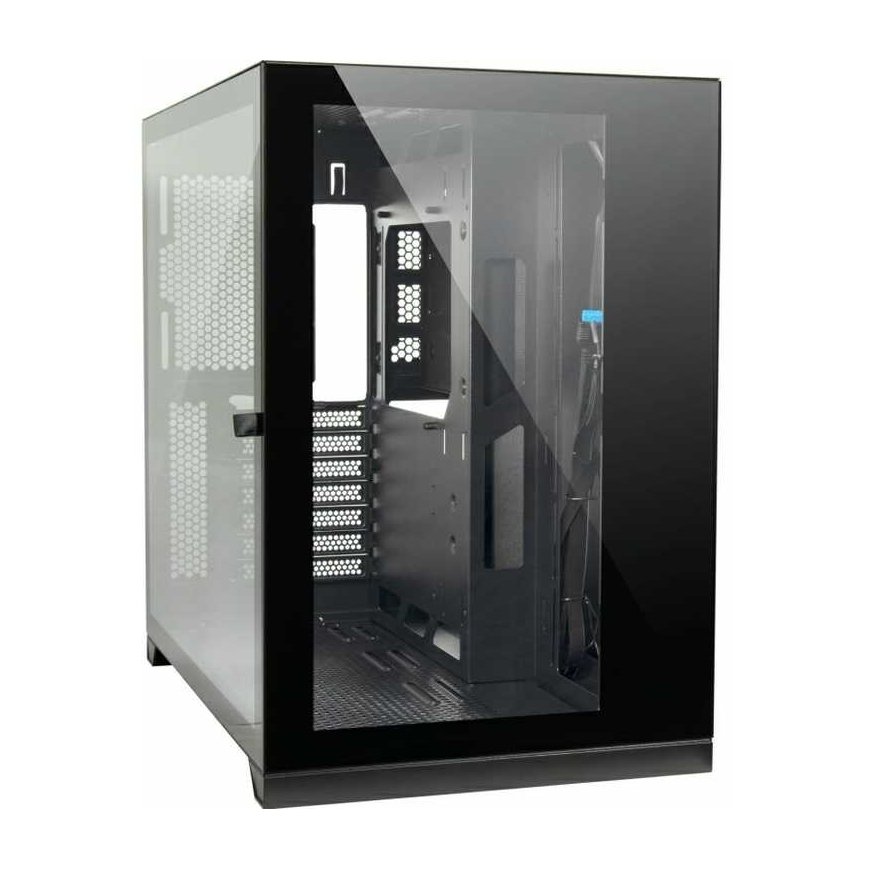 Inter-Tech C-703 Vision ATX Gaming Gehäuse, Tempered Glass, Juodas