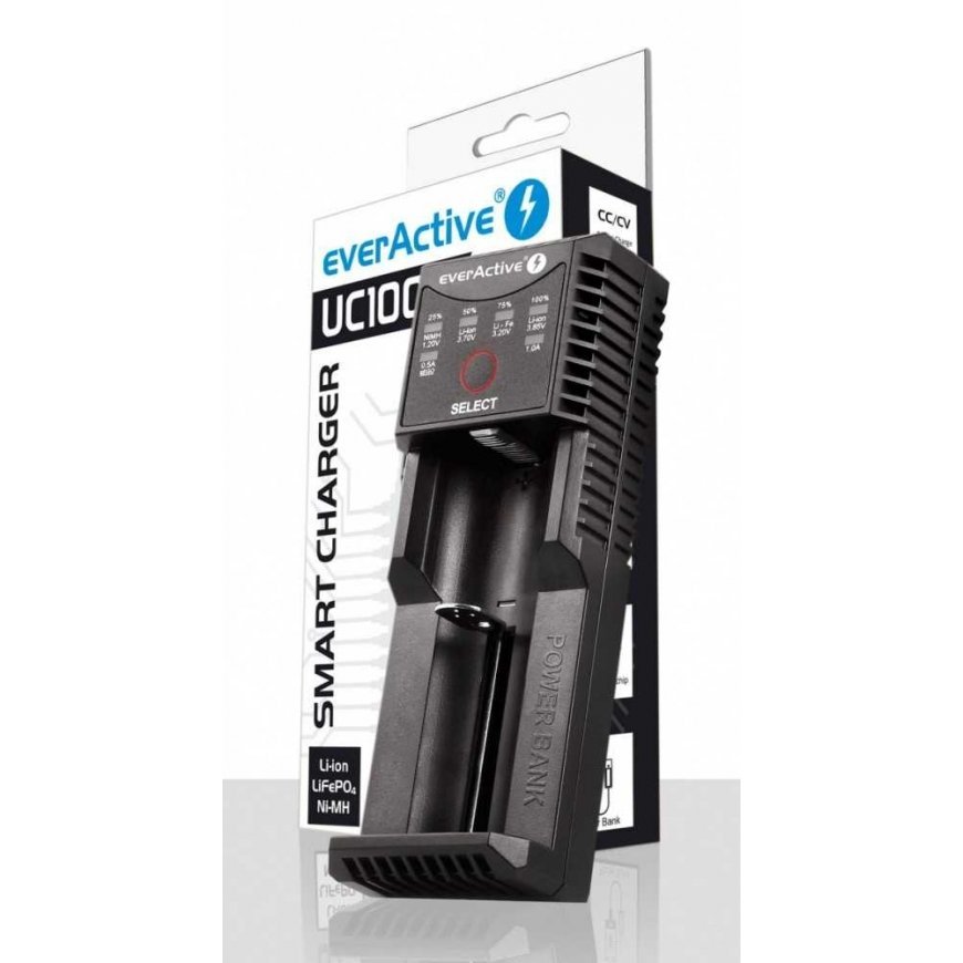 Everactive Charger battery power bank uc-100c do akmulatorów li-ion oraz ni-mh – 5