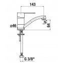Sink faucet JIKA LYRA SMART H3511Z10042201 Sink faucet JIKA LYRA SMART H3511Z10042201